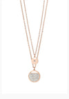 Knight & Day Sylvie Layered Chain Necklace, Rose Gold
