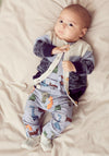 Name It Baby Boy Tang Printed Pant, Eventide