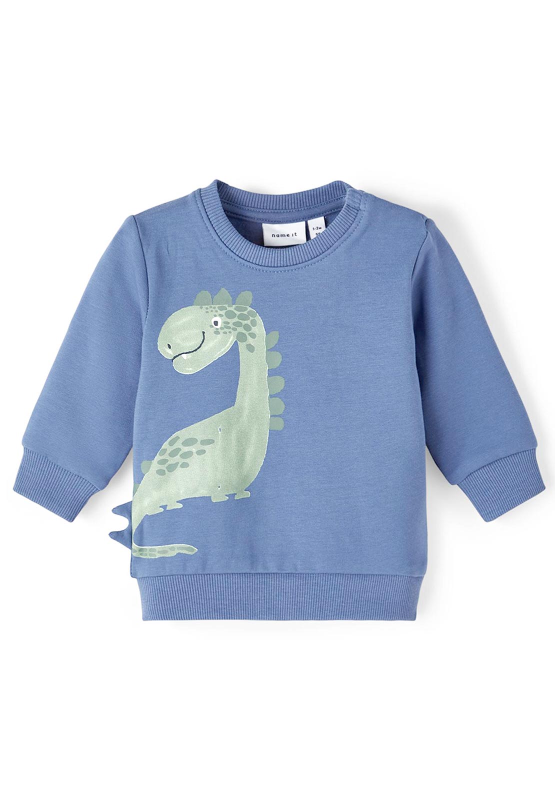 Name It Baby Boy Tas Long Sleeve Sweater, Bijou Blue