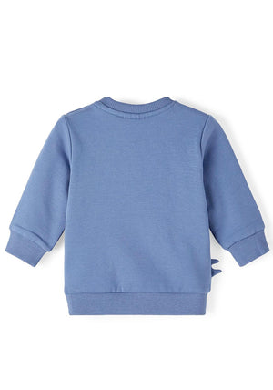 Name It Baby Boy Tas Long Sleeve Sweater, Bijou Blue