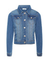 Name It Girls Star Rika Denim Jacket, Blue