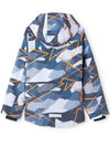 Name It Kid Boy Graphic Max Jacket, Dark Sapphire