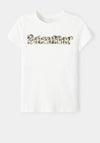 Name It Kid Girl Femelina Short Sleeve Tee, Bright White