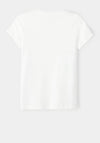 Name It Kid Girl Femelina Short Sleeve Tee, Bright White