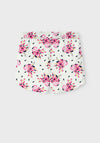 Name It Kid Girl Vigga Flamingo Shorts, White Alyssum