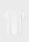 Name It Mini Boy Frankie Short Sleeve Tee, Bright White