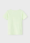 Name It Mini Boy Frankie Short Sleeve Tee, Lime Cream