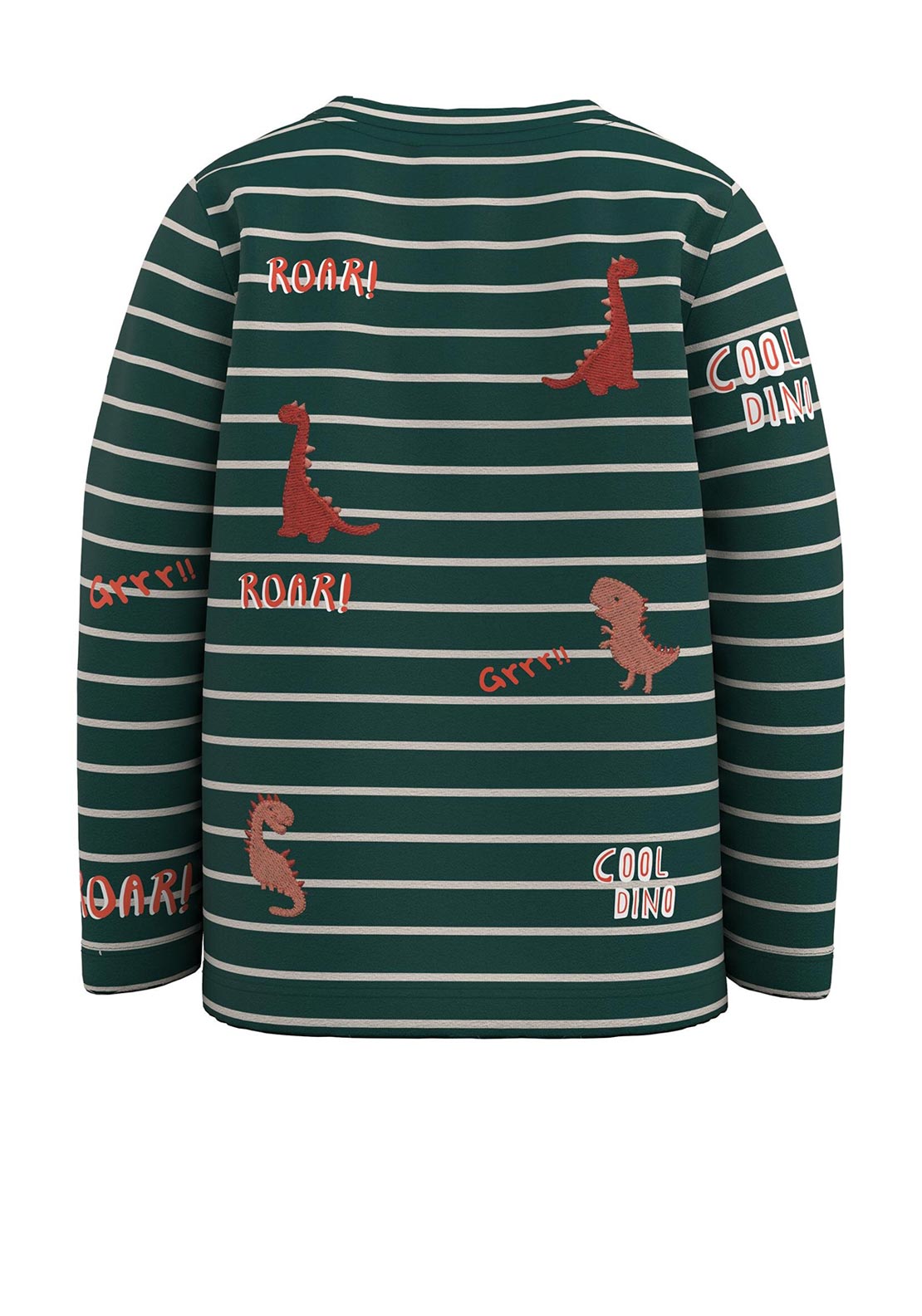 Name It Mini Boy Tenne Long Sleeve Top, Forest Biome