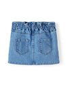 Name It Mini Girl Becky Denim Skirt, Medium Blue Denim