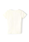Name It Mini Girl Belinda Short Sleeve Tee, Buttercream