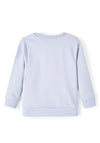 Name It Mini Girl Tine Cat Sweater, Eventide