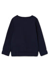Name It Mini Girl Tracey Rainbow Sweater, Dark Sapphire