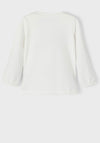 Name it Mini Girls Odil Bobble & Top, White