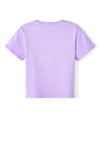 Name It Kid Girl Datine Loose Fit T-Shirt, Sand Verbena