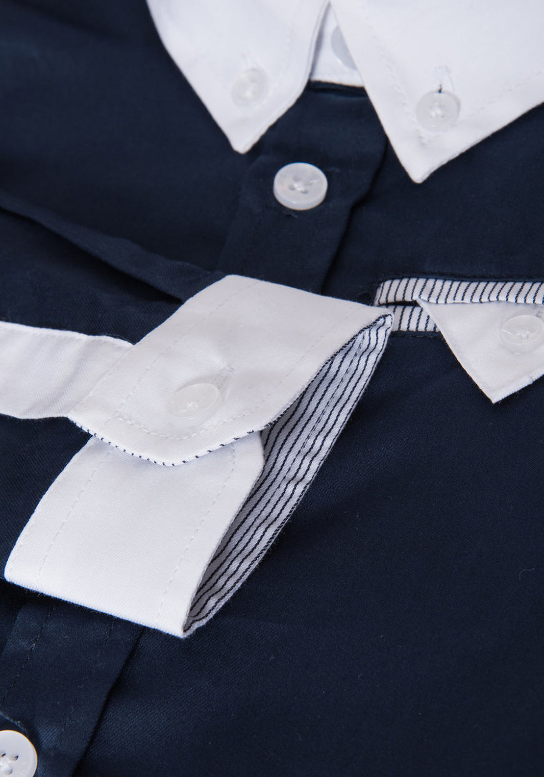 Name It Mini Boys Peller Shirt, Navy
