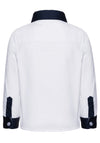 Name It Mini Boys Peller Shirt, White