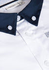 Name It Mini Boys Peller Shirt, White