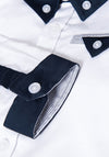 Name It Mini Boys Peller Shirt, White