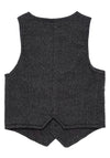 Name It Mini Boys William Waistcoat, Dark Grey