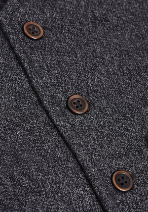 Name It Mini Boys William Waistcoat, Dark Grey