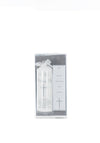 Naturally Irish Wedding Candle Set, Silver & White