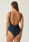Naturana Contouring Swimsuit, Navy Multi