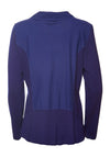 Naya Jersey Contrast Zip Through Jacket, French Blue