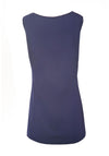 Naya Sleeveless Jersey Vest Top, French Blue