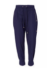 Naya Zip Pocket Drawstring Trousers, French Blue