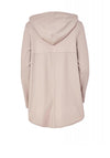 Naya Oversized Layered Travel Hooded Top, Stone