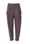 Naya Panel Tuck Travel Pants, Charcoal