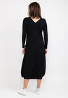 Naya Basic Pocket Jersey Dress, Black