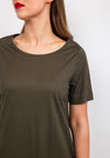Naya Smock Midi Dress, Khaki