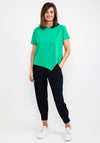 Naya Cut Out Hem T-Shirt, Emerald