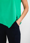Naya Cut Out Hem T-Shirt, Emerald