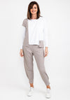 Naya Contrast Panel & Pock Top, White & Putty