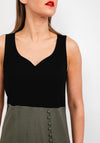 Naya Dress & Pullover Two Piece, Khaki