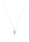 McElhinneys Holy Cross Necklace, Gold