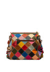 Zen Collection Patch Work & Applique Shopper Bag, Multi