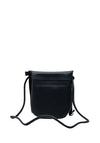 Zen Collection Fringed Flap Over Crossbody Bag, Navy