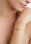 Newbridge Bracelet With Sun, Gold