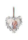 Newbridge Mistletoe Heart Photoframe Decoration