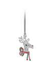 Newbridge Reindeer with Bow Hanging Decoration