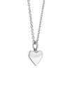 Newbridge Heart Pendant Necklace, Silver