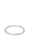 Newbridge Bracelet Clear Stones, Silver
