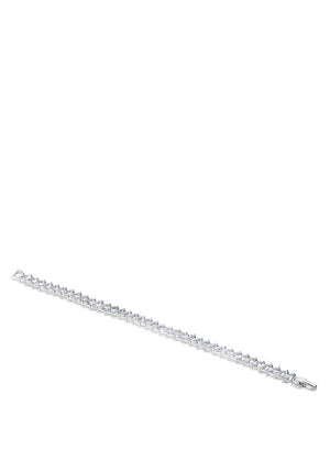 Newbridge Bracelet with Clear Stones