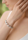 Newbridge Chunky Pearl Bracelet, Silver