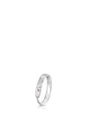 Newbridge Dalique Silver Plated Twist Bangle