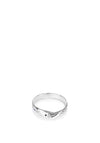 Newbridge Dalique Silver Plated Twist Bangle