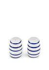 Newbridge Striped Salt & Pepper Set, Blue Multi